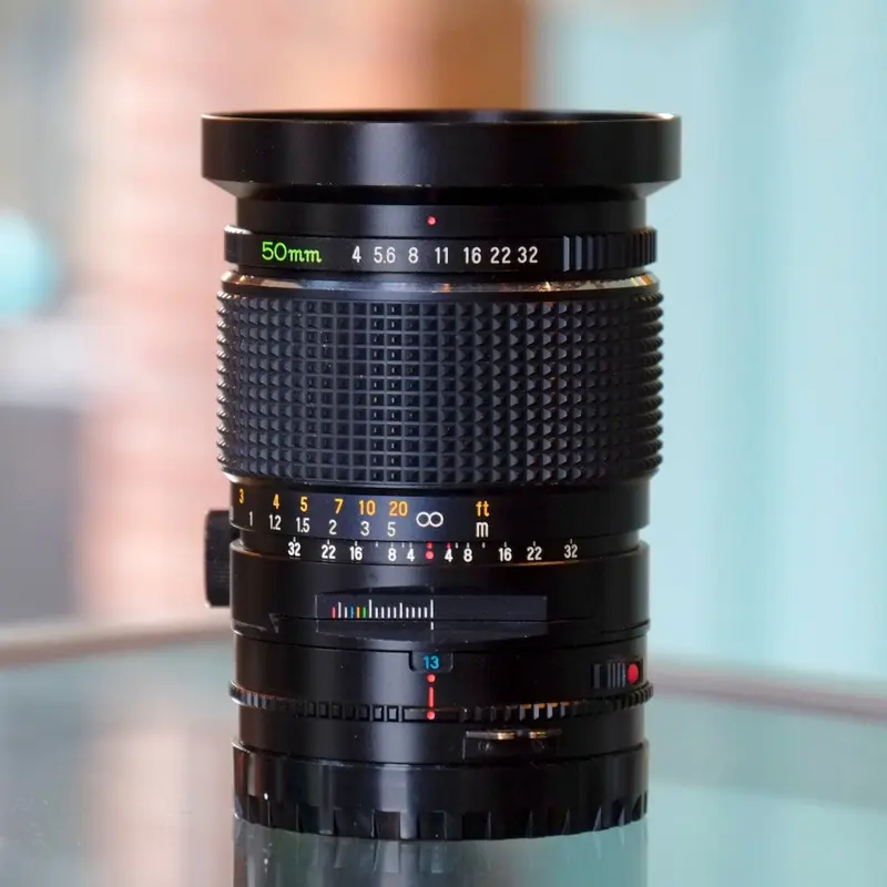 Mamiya Sekor Shift C 50mm f4 lens