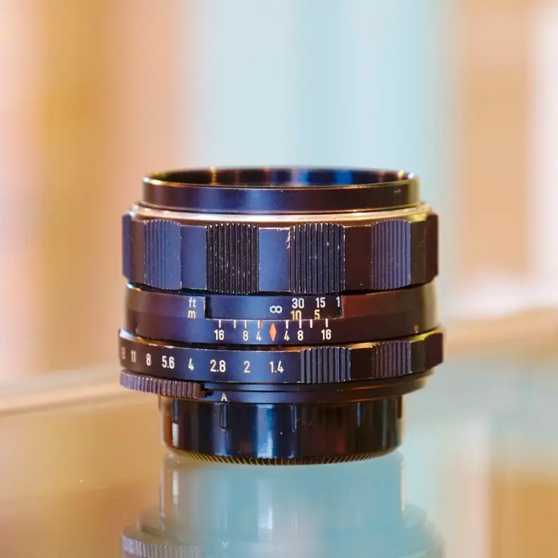 Asahi Super-Takumar 50mm f1.4 (8 element)