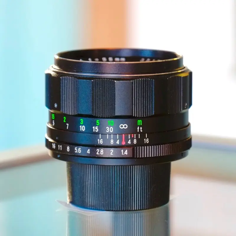 Ricoh Auto Rikenon 55mm f1.4 for M42