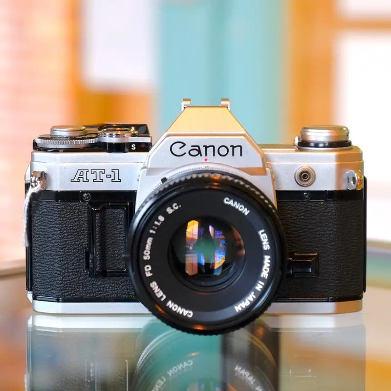 Canon AT-1 with Canon FD 50mm f1.8 S.C.