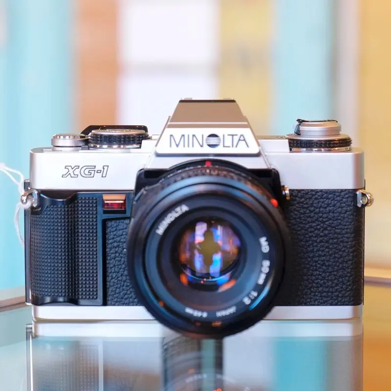 Minolta XG-1 with Minolta MD 50mm f2