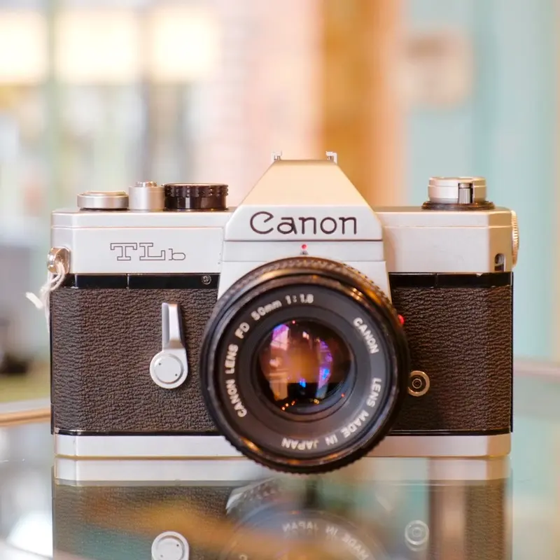Canon TLb with Canon FD 50mm f1.8