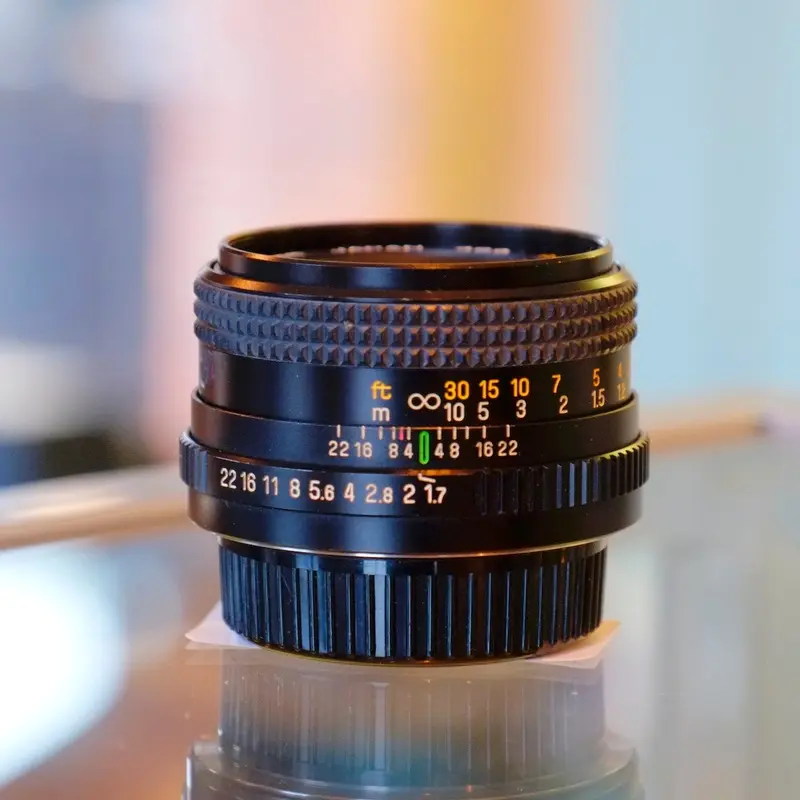 Auto Chinon 50mm f1.7 Multi-Coated for Pentax K