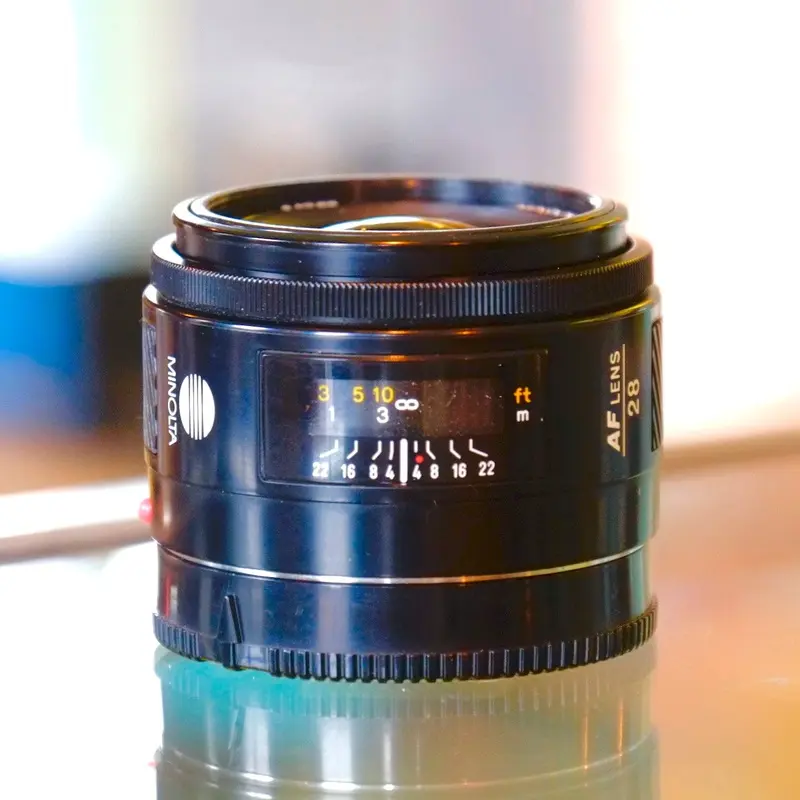 Minolta Maxxum 28mm f2.8