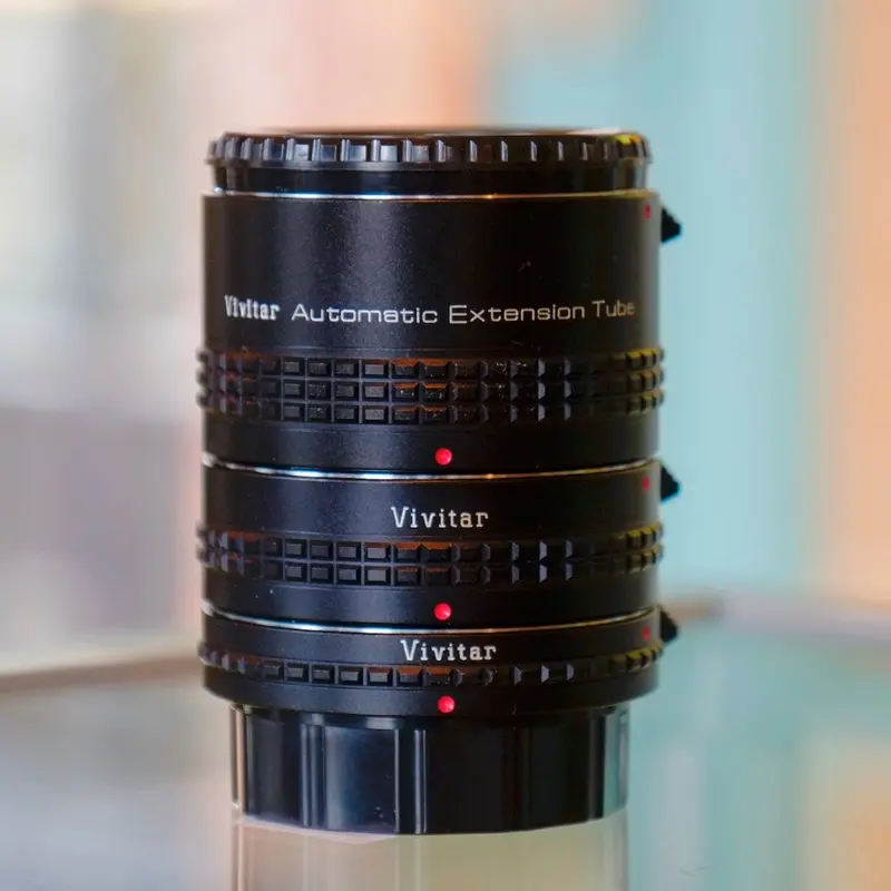 Vivitar AT-22 extension tube set for Pentax K