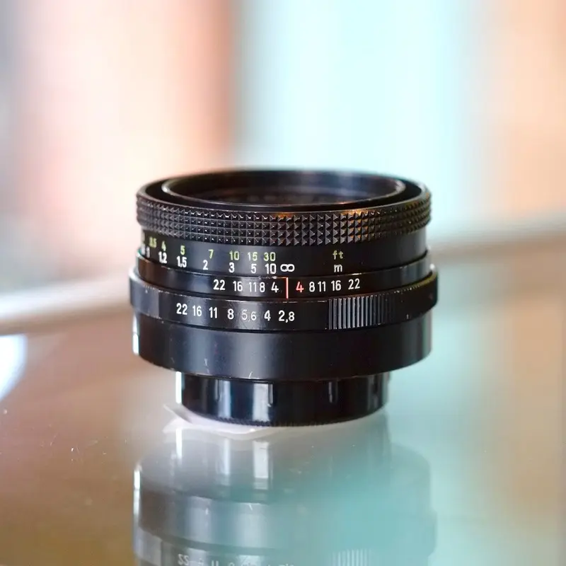 Carl Zeiss Jena DDR 50mm f2.8 Tessar for M42