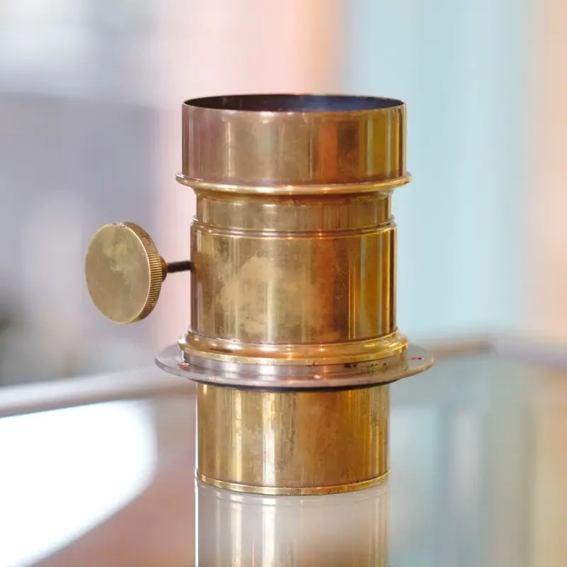 Brass Petzval Lens