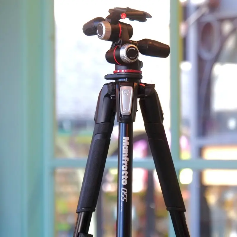 Manfrotto 055XPRO3 with MHXPRO-3W