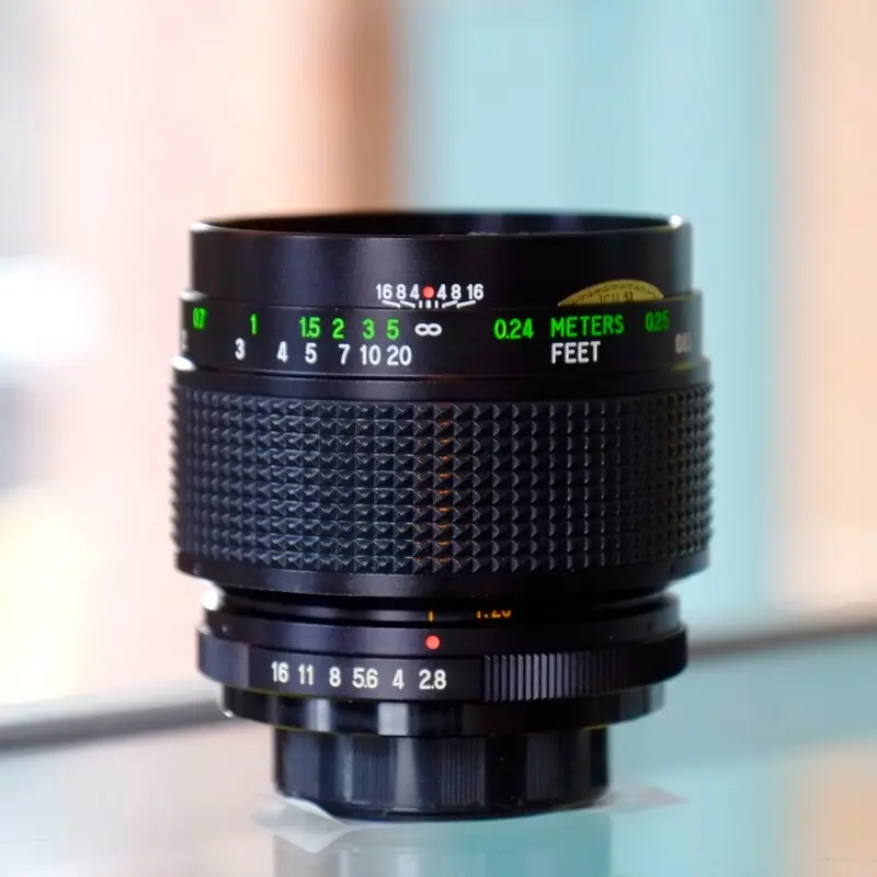 Vivitar 55mm f2.8 Auto Macro for M42
