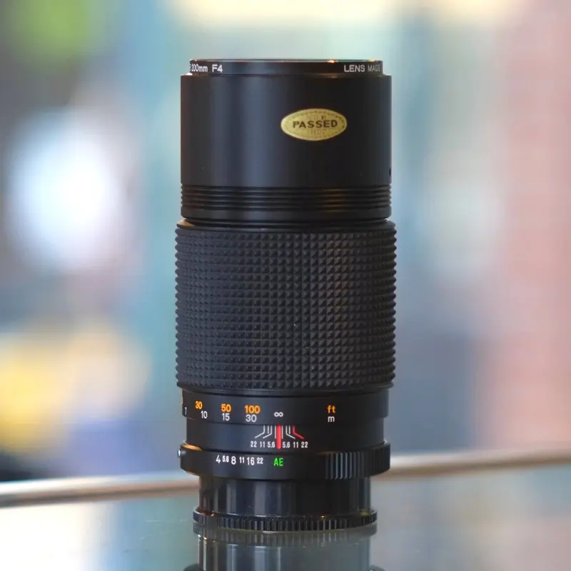 Konica Hexanon AR 200mm f4