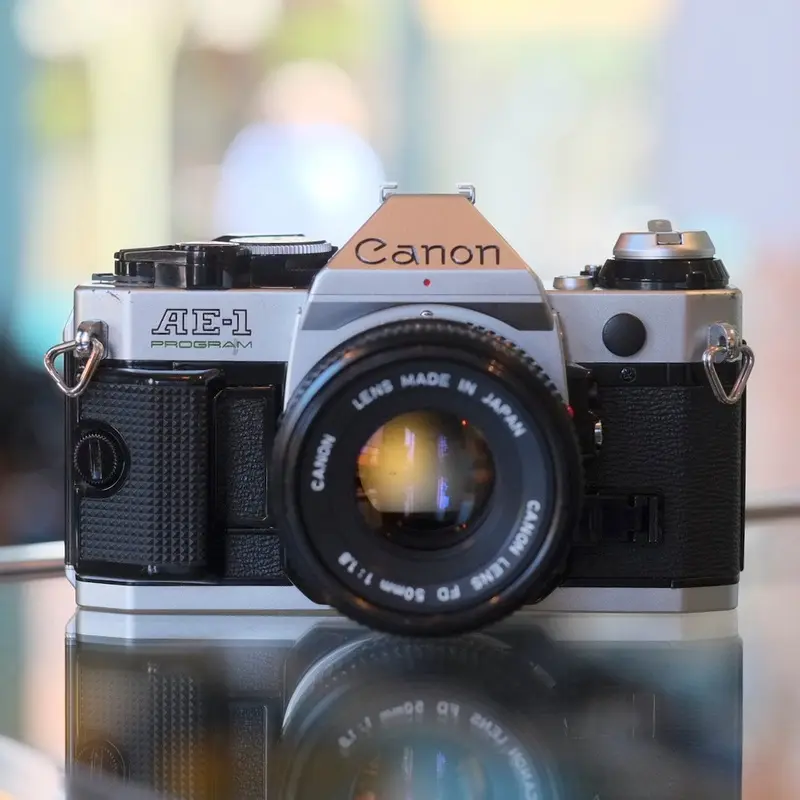 Canon AE-1 Program with FD 50mm f1.8