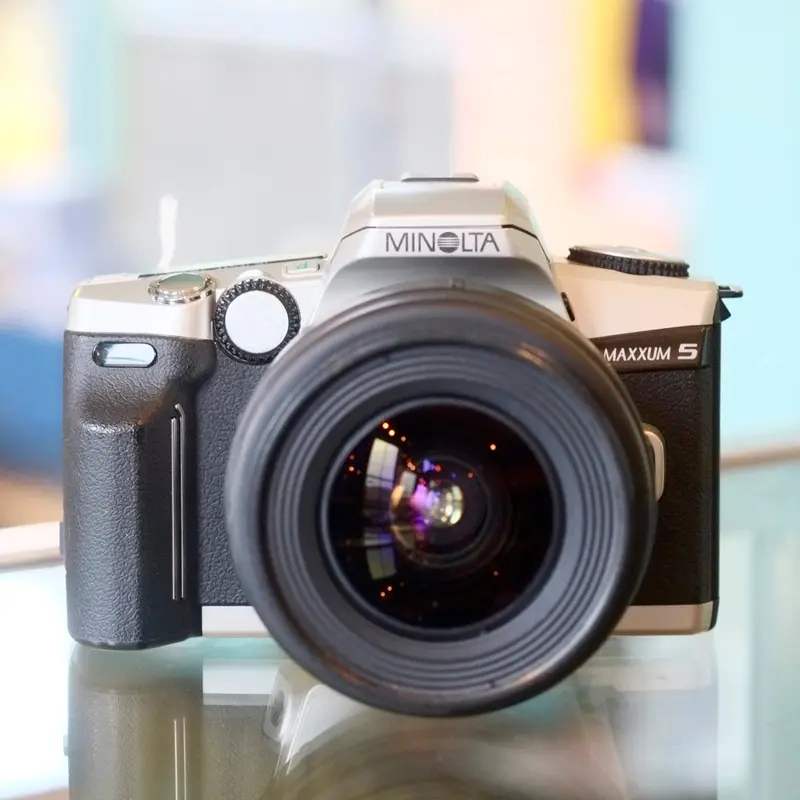 Minolta Maxxum 5 with Tamron 24-70mm f3.3-5.6