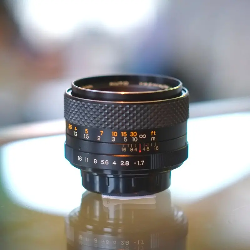 Yashica Auto Yashinon DS-M 50mm f1.7 for M42