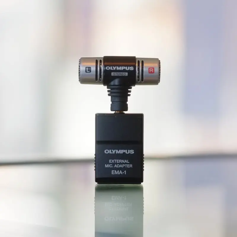 Olympus EMA-1 with stereo microphone