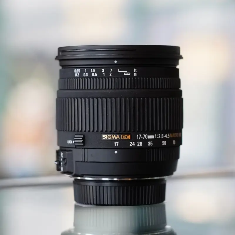 Sigma DC 17-70mm f2.8-4.5 Macro HSM for Nikon F