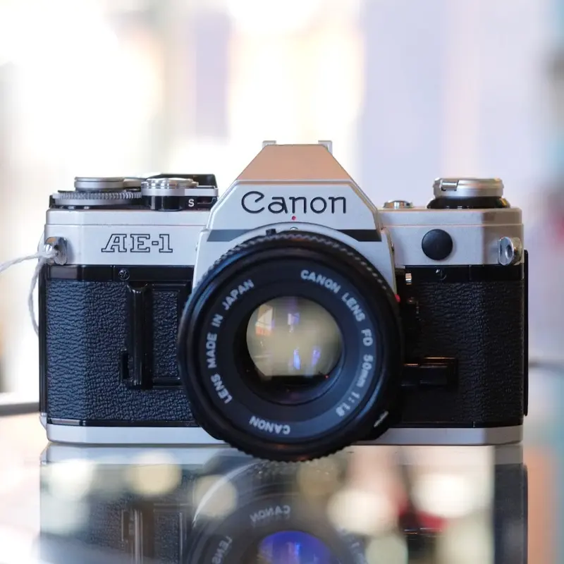Canon AE-1 with FD 50mm f1.8