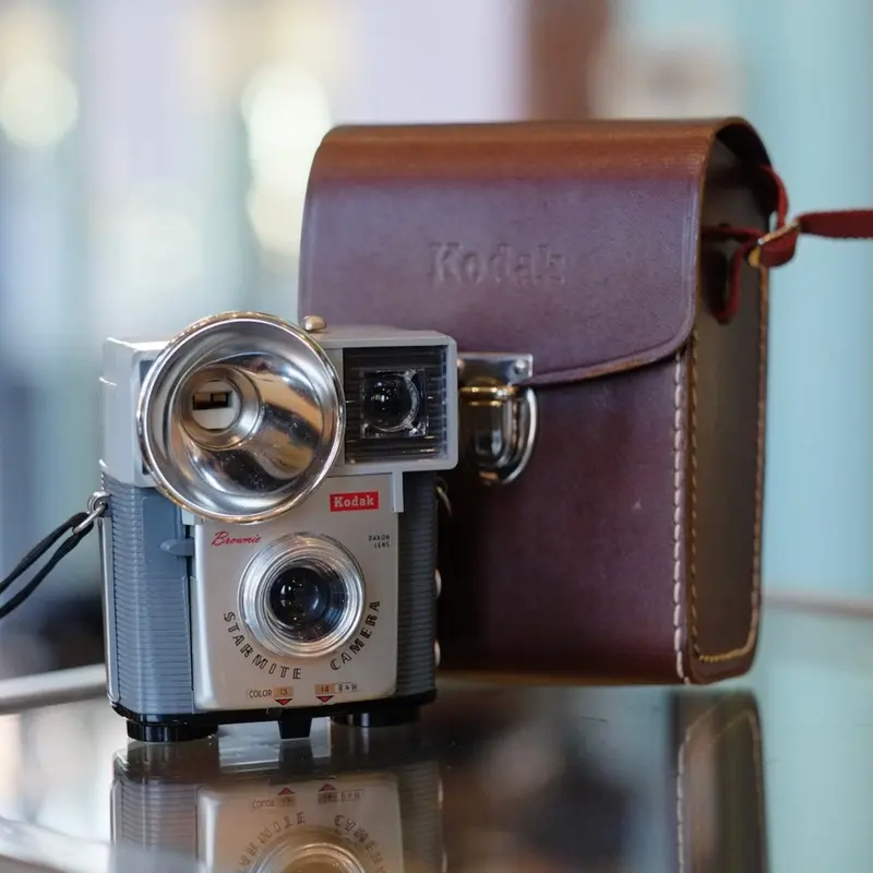 Kodak Brownie Starmite with case