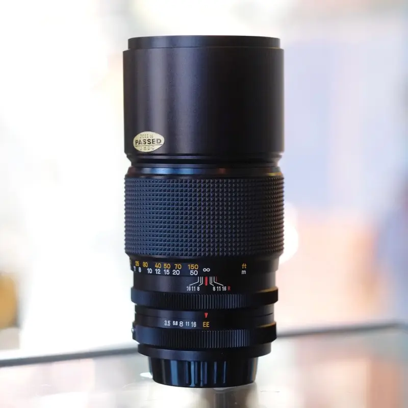 Konica Hexanon AR 200mm f3.5