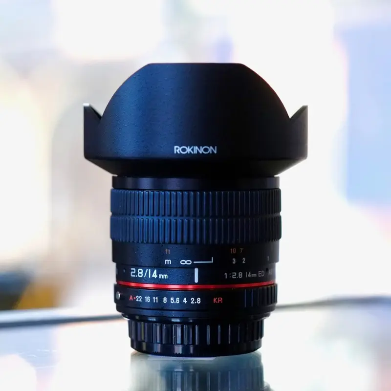 Rokinon 14mm f2.8 for Pentax K