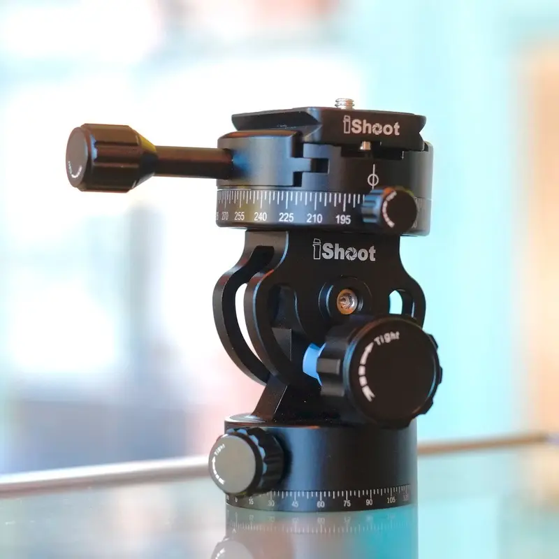 iShoot 360-degree panoramic head
