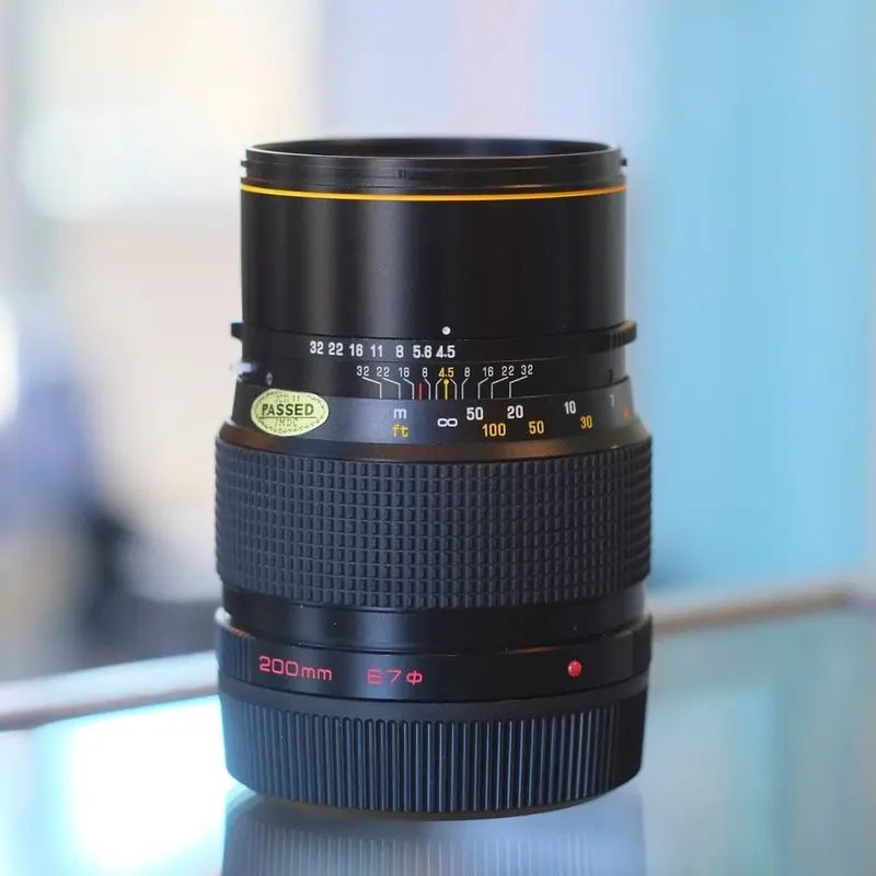 Bronica Zenzanon-S 200mm f4.5 for SQ