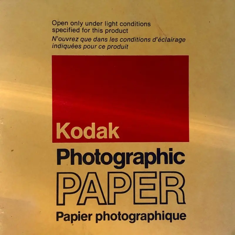Kodak Kodabromide E-2 5x7, 25 sheets (expired)