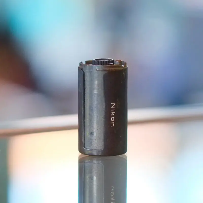 Nikon reloadable film cassette