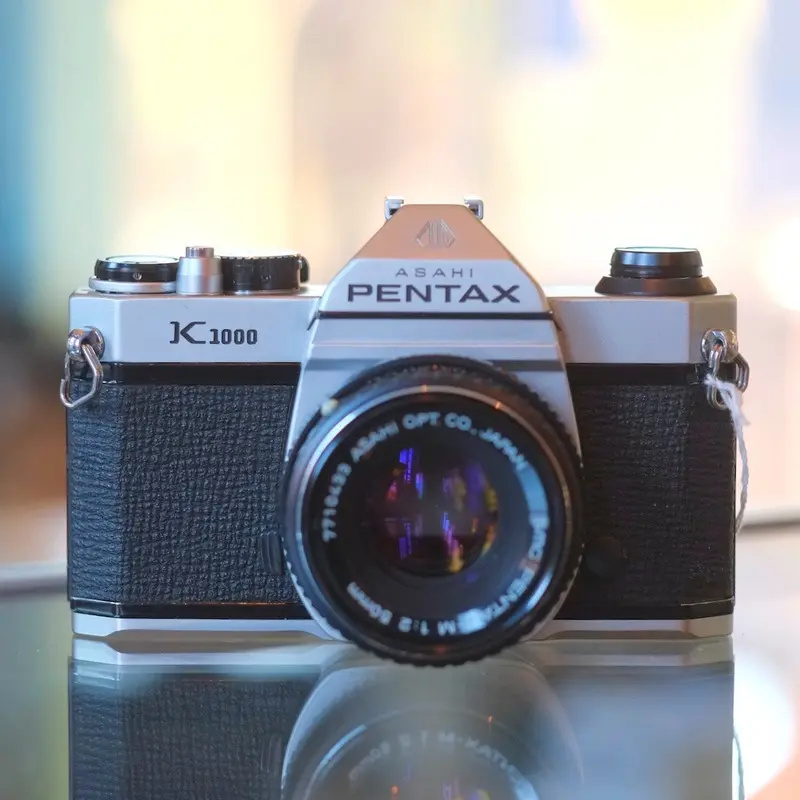 Pentax K1000 with 50mm f2 Pentax-M