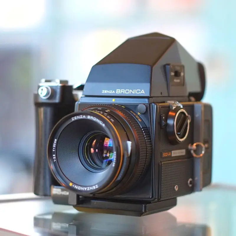 Zenza Bronica SQ-A with 80mm f2.8 Zenzanon-S