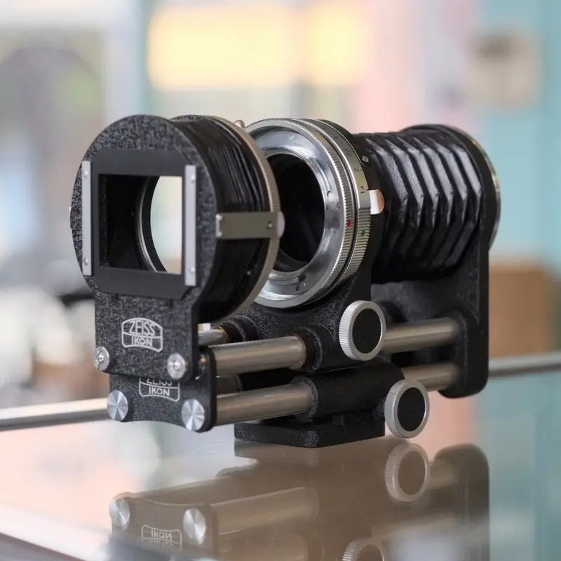 Zeiss Ikon Contarex bellows with slide copier