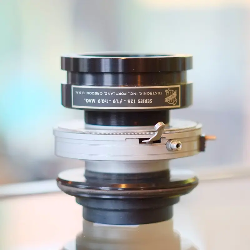 Tektronix Series 125 f1.9 lens in No.3 shutter