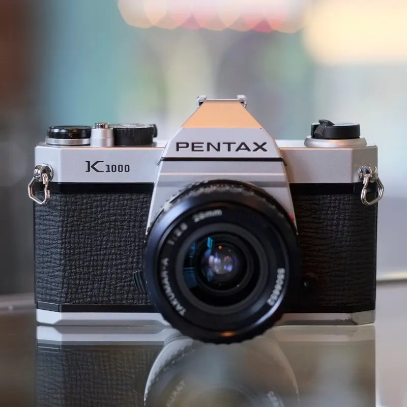 Pentax K1000 with Takumar-A 28mm f2.8