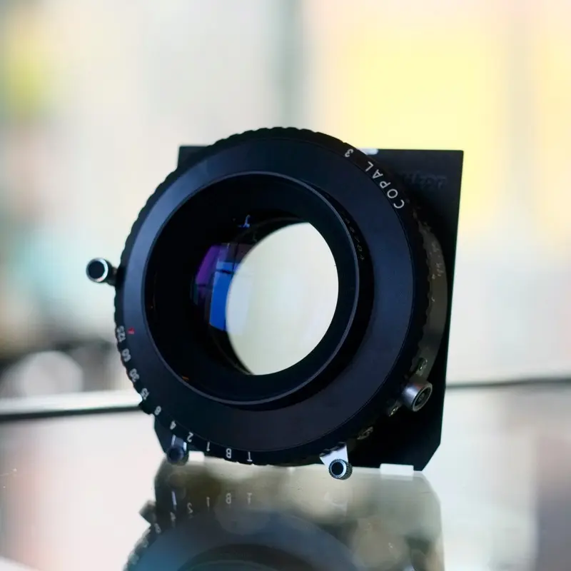 Nikkor-M 450mm f9 with Copal 3 shutter