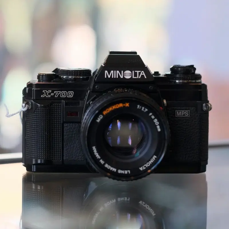 Minolta X-700 with Rokkor-X 50mm f1.7