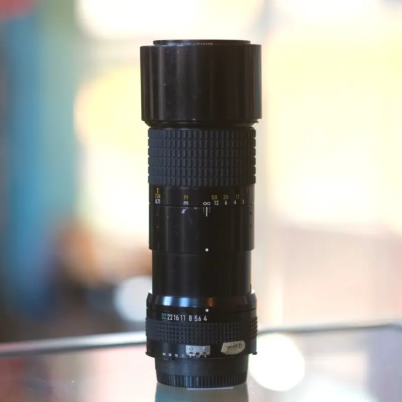 Nikon 200mm f4 AI Micro-Nikkor