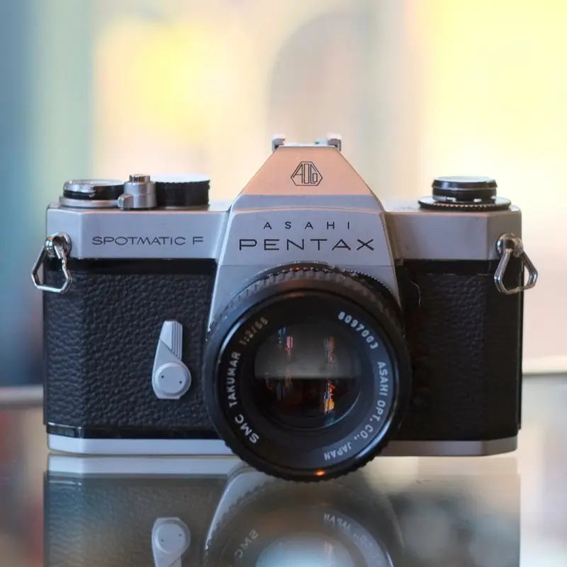 Pentax Spotmatic F with SMC Takumar 55mm f2
