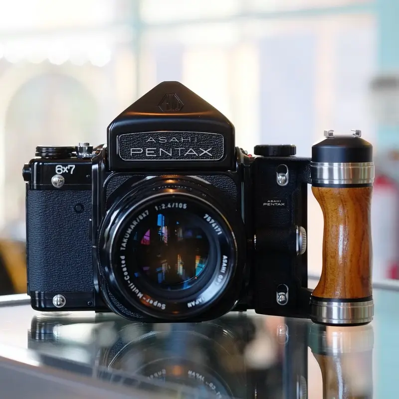 Pentax 6x7 with SMC 105mm f2.4