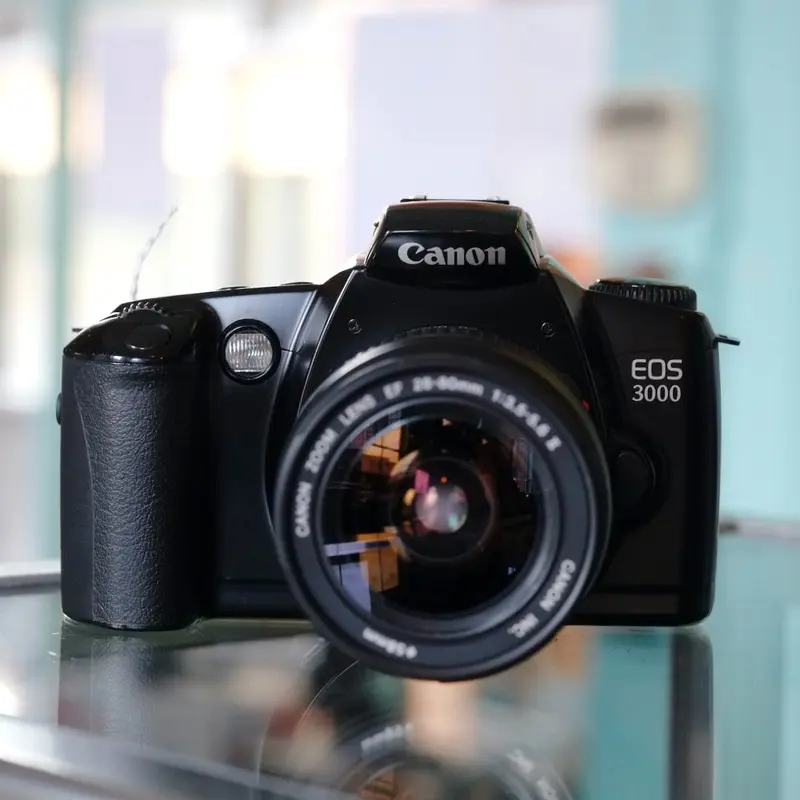 Canon EOS 3000 with 28-80mm f3.5-5.6 II