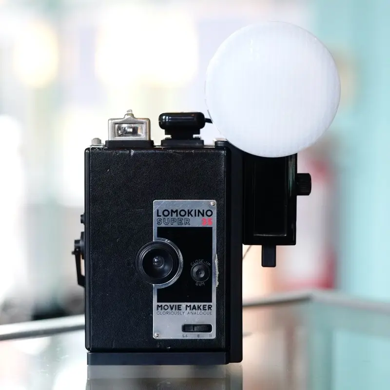 Lomokino Super 35 with Fritz The Blitz