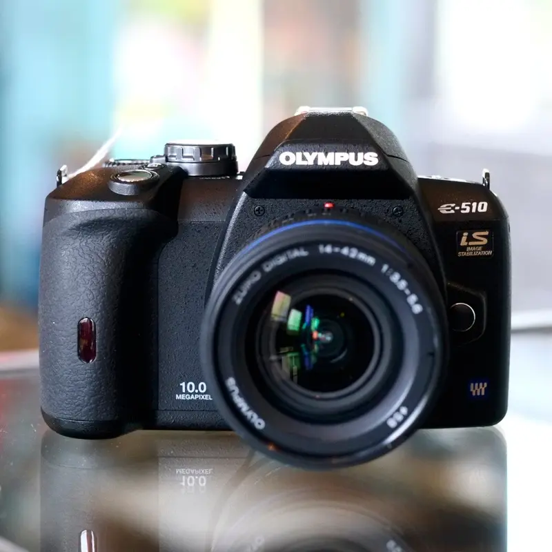 Olympus E-510 with 14-42mm f3.5-5.6