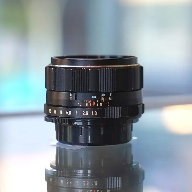 Asahi 55mm f1.8 Super-Multi-Coated Takumar