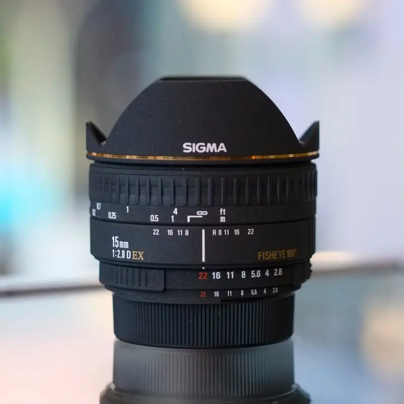 Sigma EX 15mm f2.8 Fisheye for Nikon F