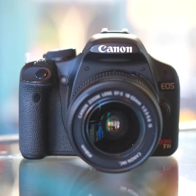 Canon EOS Rebel T1i with 18-55mm f3.5-5.6 IS