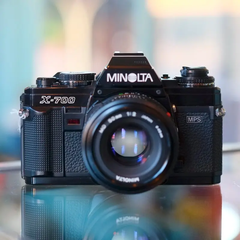 Minolta X-700 with Minolta MD 50mm f2