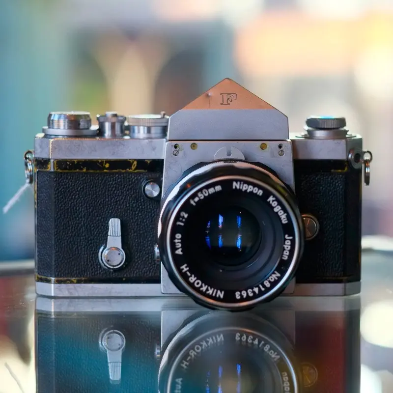 Nikon F with Nikkor-H 50mm f2