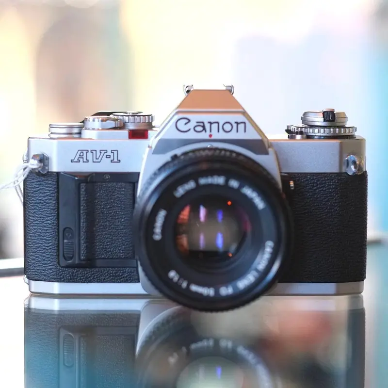 Canon AV-1 with 50mm f1.8