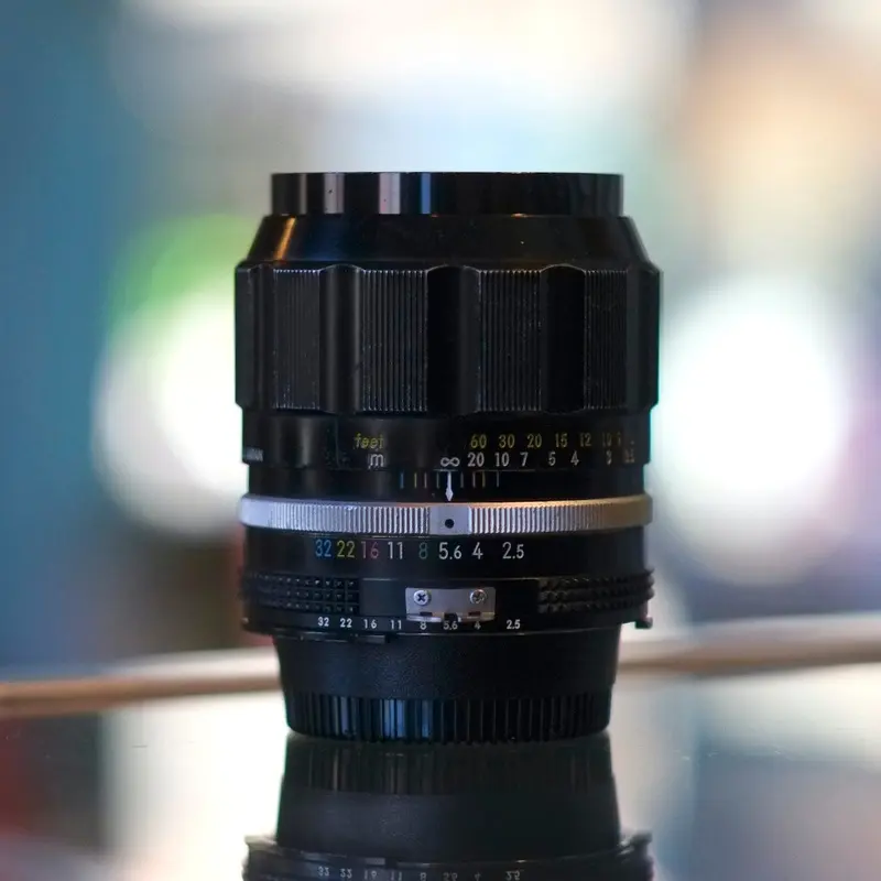 Nikon 105mm f2.5 Nikkor-P.C Auto (pre-AI converted)