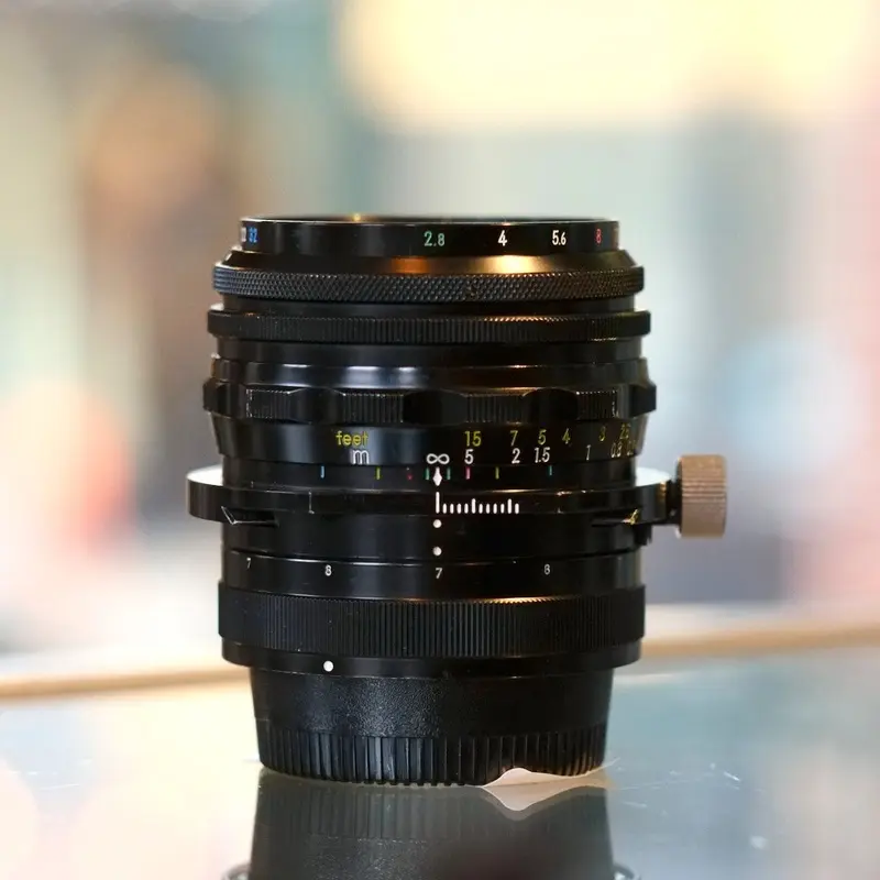 Nippon Kogaku 35mm f2.8 PC-Nikkor (pre-AI)