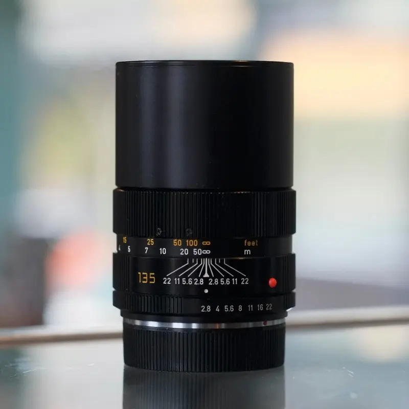 Leitz Canada Elmarit-R 135mm f2.8 (3 cam)
