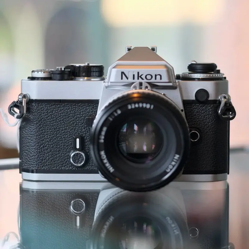 Nikon FE with 50mm f1.8